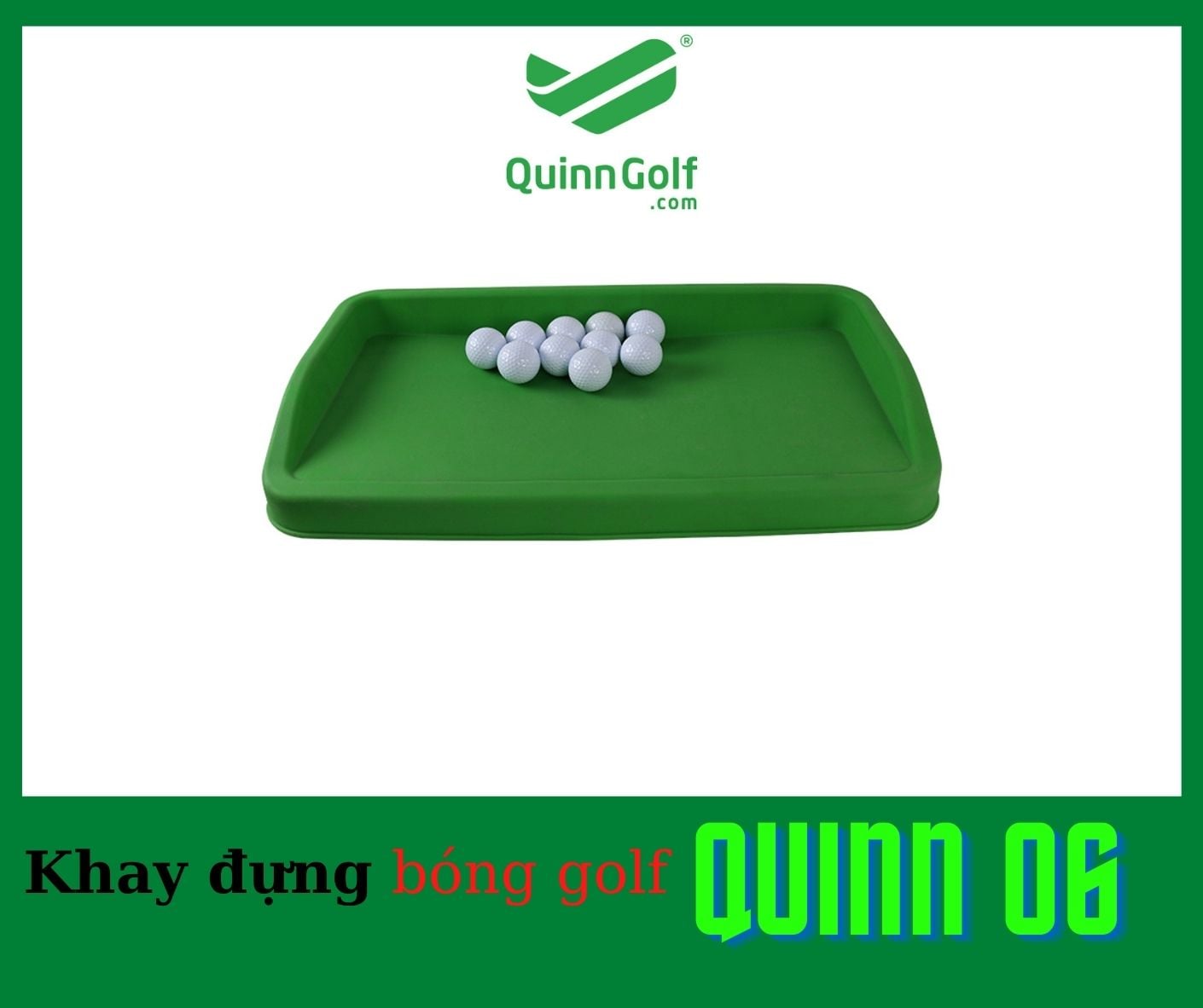 Khay đựng bóng golf Quinn 06
